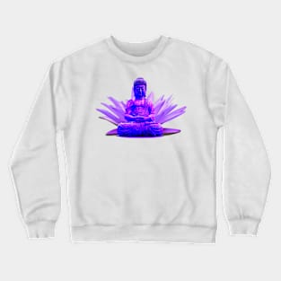 Purple Buddha Crewneck Sweatshirt